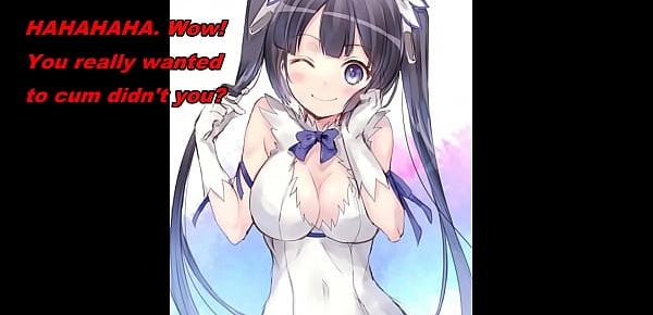  Hestia Anime Edging JOI